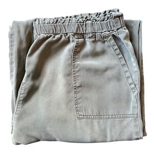 Universal Thread Womens Plus Size Light Wash Olive Wide Leg Belted Pant Size XXL